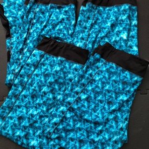 Four pairs of just my size active yoga pants size 3X